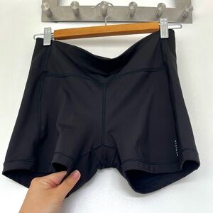💙 Athleta Ultimate Run Shortie Bike Shorts - Black, Size M